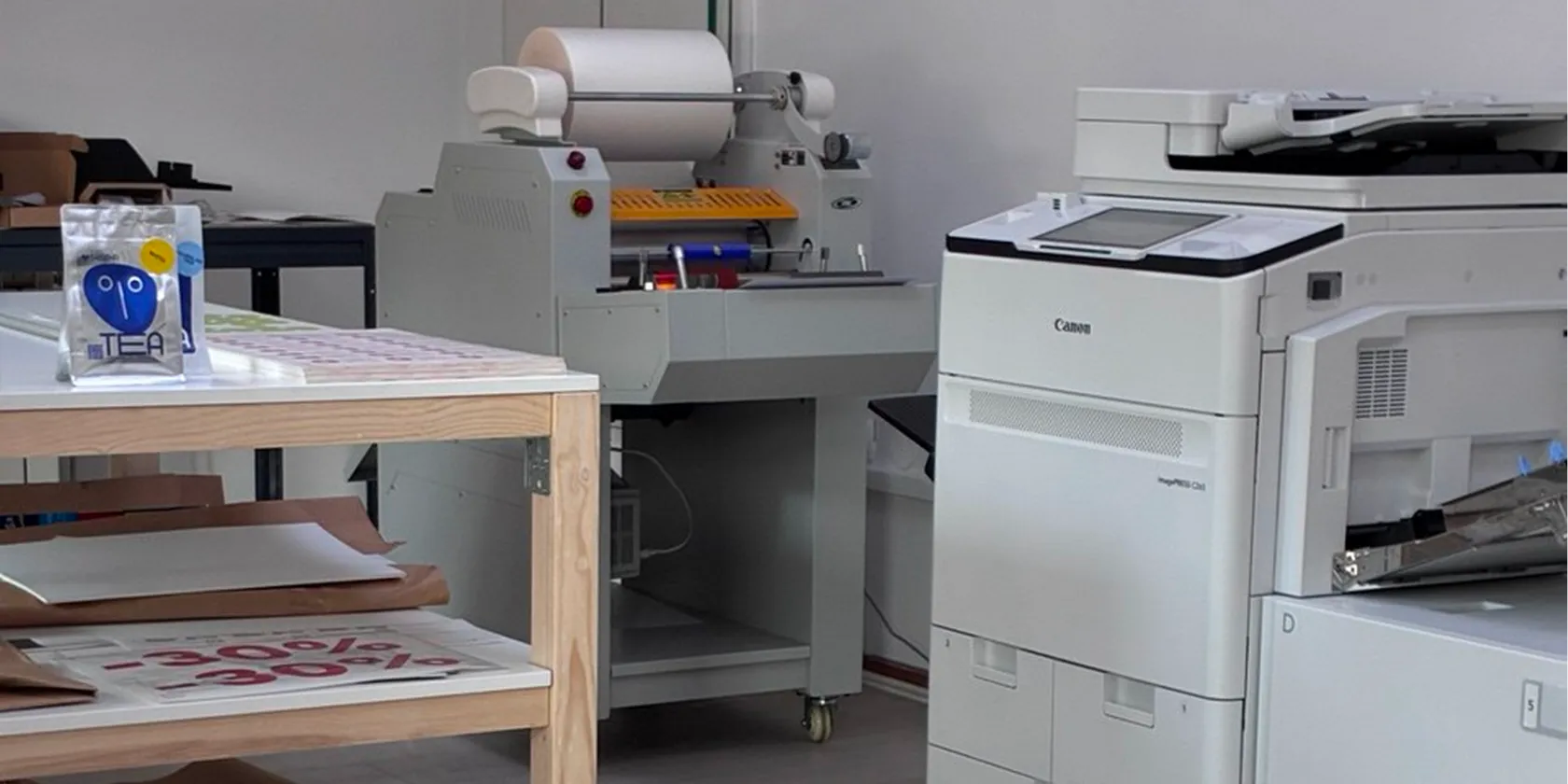 Oprema štamparije Novoprint: Canon ImagePress C265, Graphtec CE8000-40