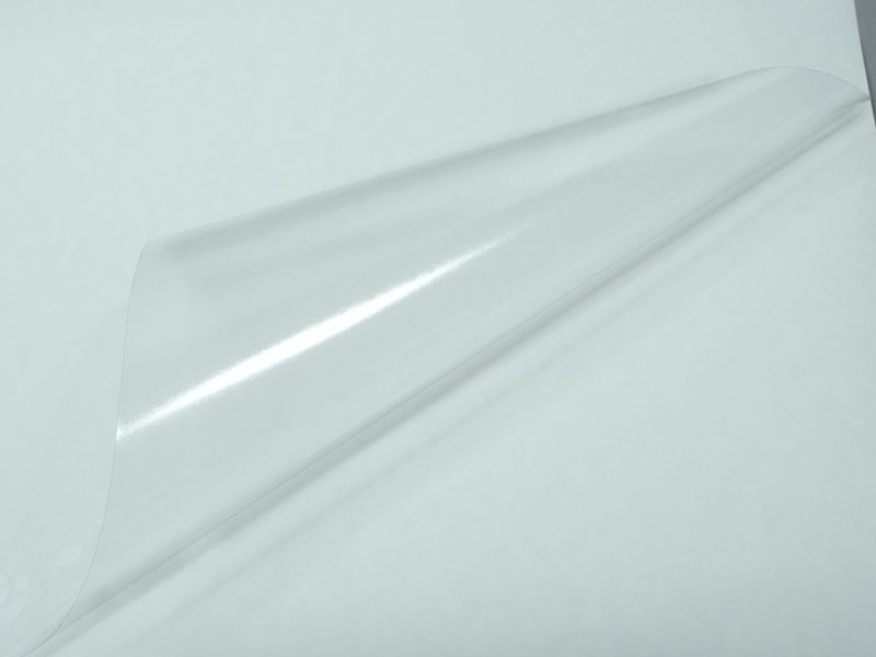 Прозрачная плёнка для наклеек